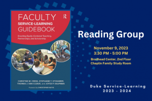 Faculty Service-Learning Reading Group