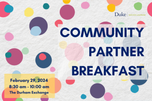 Community Partner Breakfast: February 29, 2024