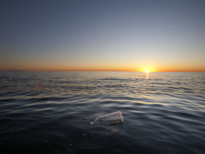 plastic in ocean